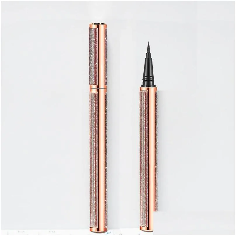 eyelash glue pen viscous liquid eyeliner pens skinny easy to wear natural makeup starry self adhesive pencil