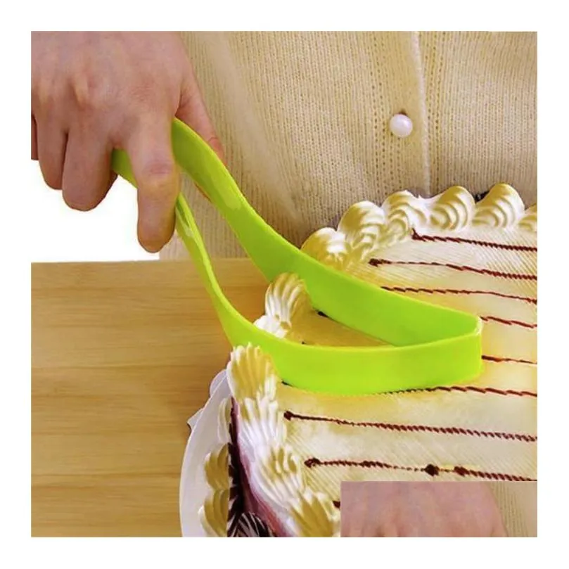cake server cake knife pie slicer sheet guide cutter server for wedding party bread slice knife kitchen gadget