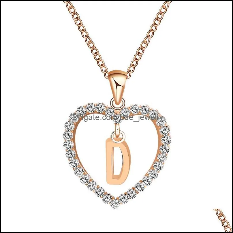 a to z 26 letter personalized name engrave letter discs choker jewelry custom long chain necklace heart pendant for trendy woman gold