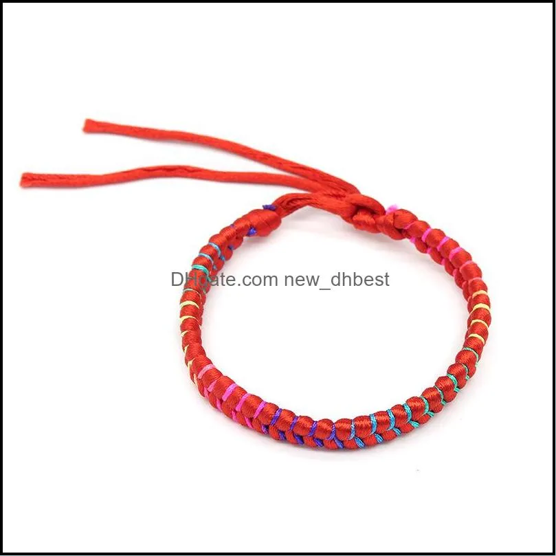 nepal boho hand weave braided bracelets for women bohemian vintage colorful cotton string rope ethnic bangle wristband friend jewelry