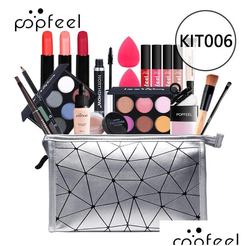 popfeel makeup set full sets beginner make up collection all in one girls light cosmetics kit