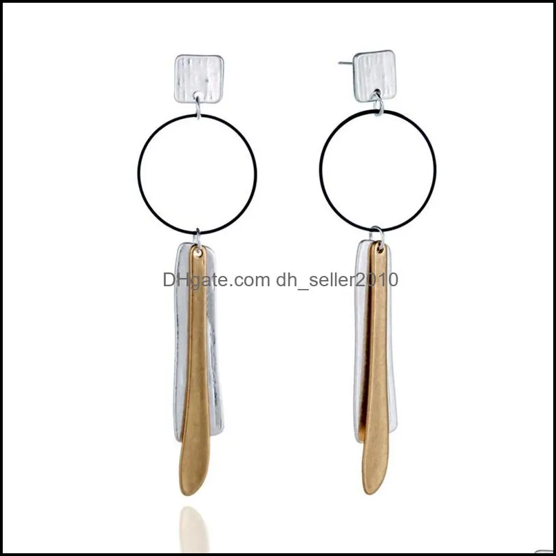 wholesale personality earrings for women exaggerated long geometric earrings party wedding dangle earrings christmas gift