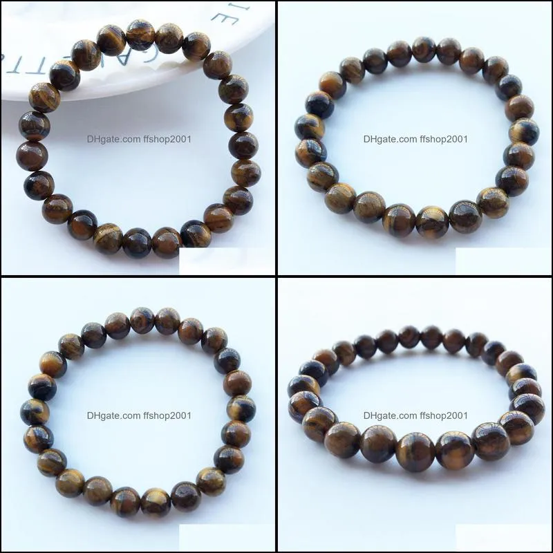 tiger eye love buddha bracelets bangles trendy natural stone bracelet for women famous brand men jewelry