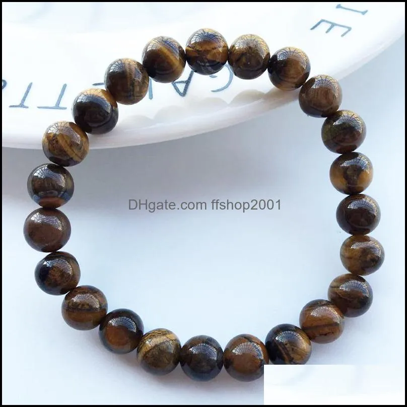 tiger eye love buddha bracelets bangles trendy natural stone bracelet for women famous brand men jewelry