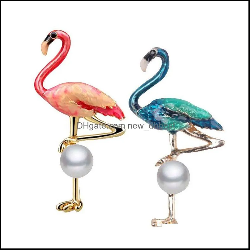 cute enamel bird brooches unisex women men brooches fashion dress coat accessories