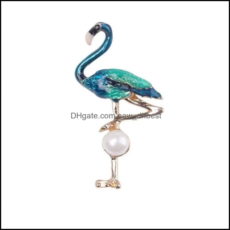 cute enamel bird brooches unisex women men brooches fashion dress coat accessories