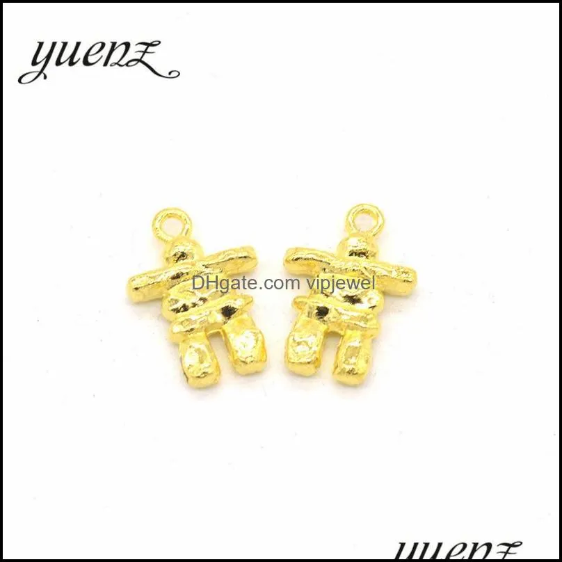 15x21mm wholesale fashion alloy diy vintage stone man pendant charms for handmade jewelry making