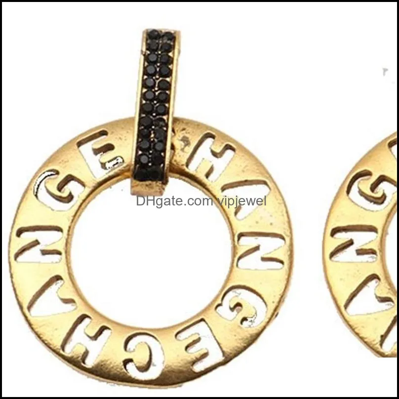 letter circle earrings hollow out asian gold fashion ear ornamentsvu0img 844 r2