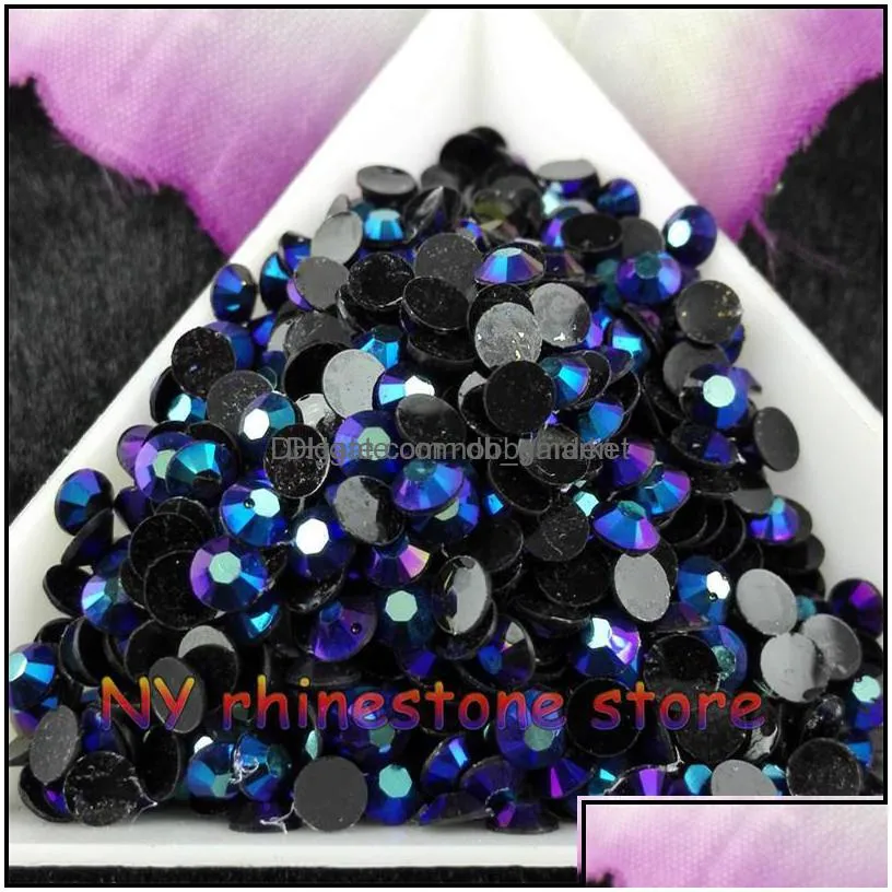 rhinestones loose beads jewelry 5000pcs/bag ss16 4mm 10 color jelly ab resin crystal flatback super glitter nail art strass wedding