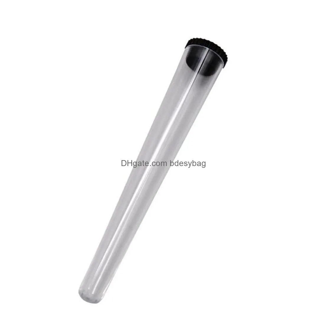 storage boxes bins cigarette storage tube 115mm vial cigarette waterproof airtight tubes smell proof odor cigarette solid storage sealing container