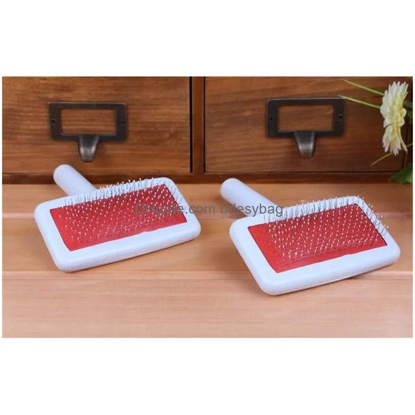 dog grooming multipurpose beauty tools dog cat comb remover needle pet massage hair brush yokie puppy grooming tool cleaning supplies
