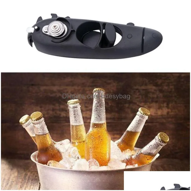 openers 8 in 1 multifunctional guide can bottle jar opener portable kitchen gadget tool rrd6848