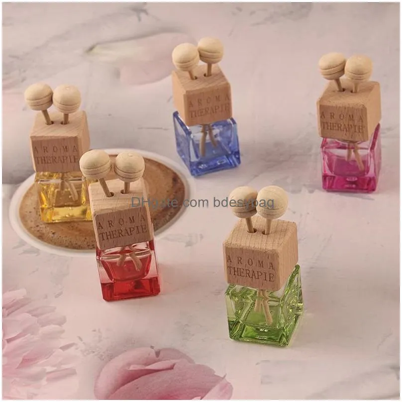  oils diffusers stock wood stick  oils diffusers air conditioner vent clips car perfume bottle clip automobile air freshener glass bottles