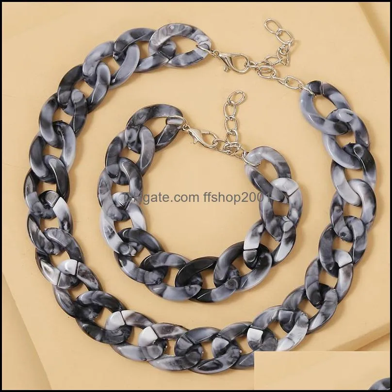 chokers sell necklace bracelet set bohemian european and american female fashion personality for women jewelry1 3537 q2