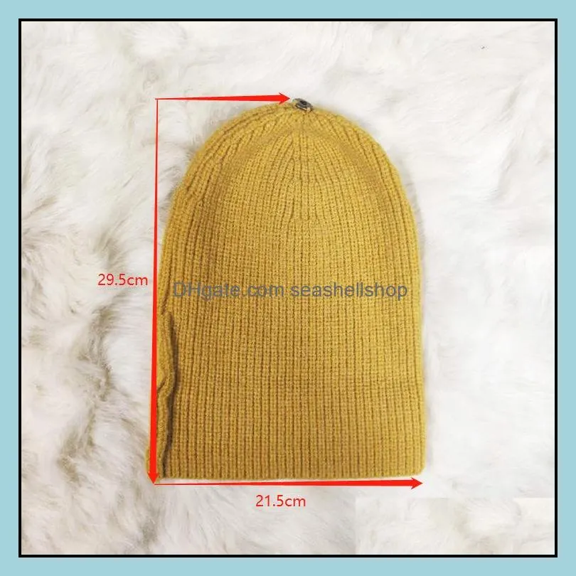 casual womens beanie hat warm autumn women knit cap for girls spring hats female street caps