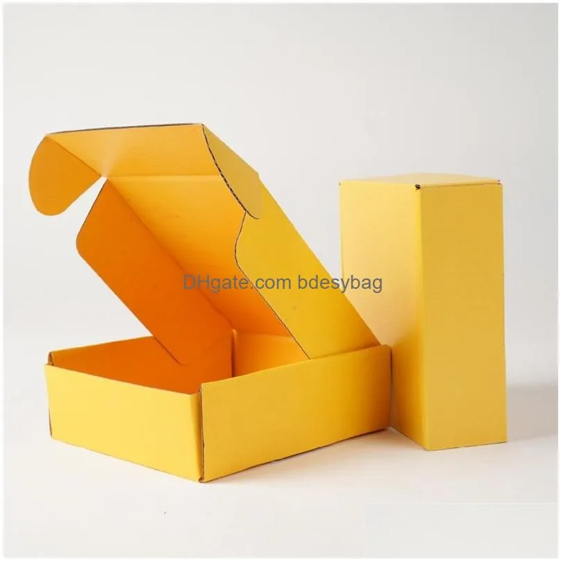 gift wrap corrugated paper boxes colored gift wrap packaging folding square packing jewelry packing cardboard box 15x15x5cm 20211222q2