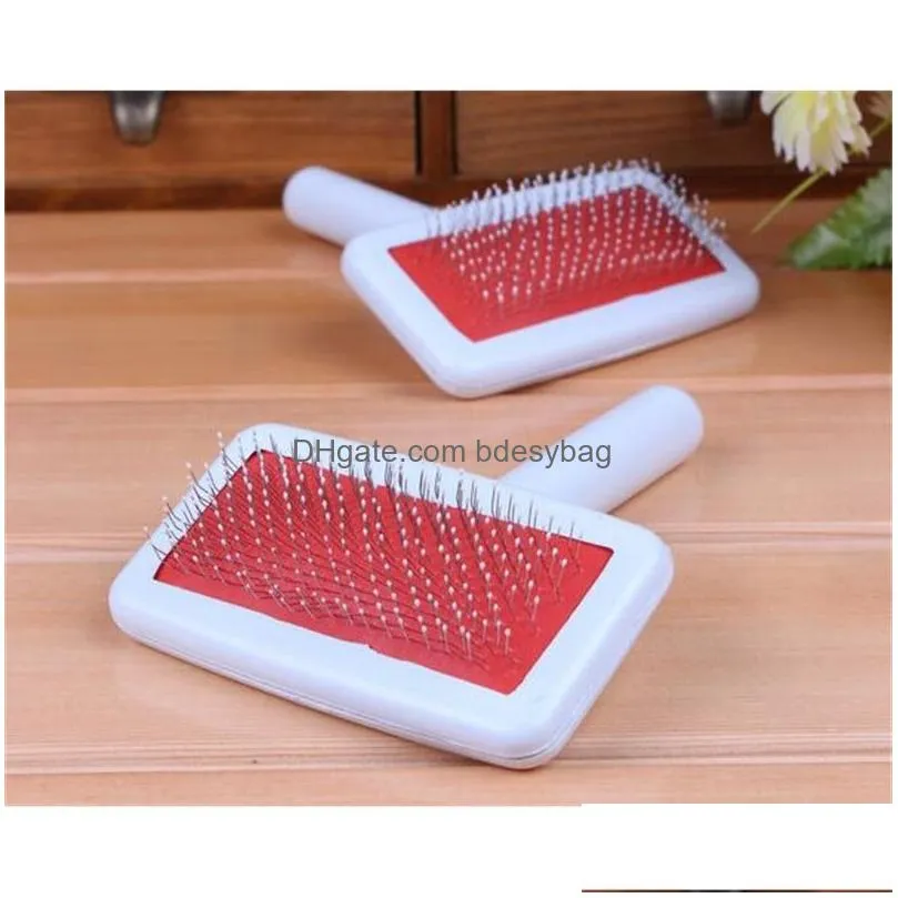 dog grooming multipurpose beauty tools dog cat comb remover needle pet massage hair brush yokie puppy grooming tool cleaning supplies