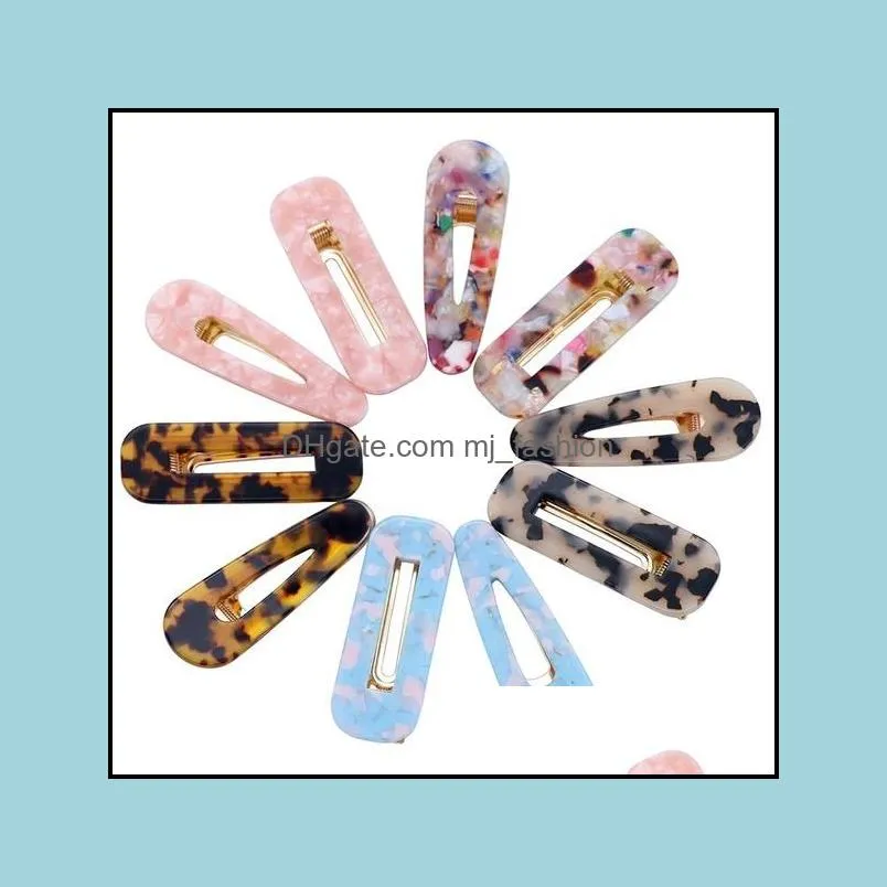 fashion korean style acetic acid hair barrettes hair clip hairpins for women and ladies girls bpbobby pin headwear hair accessories