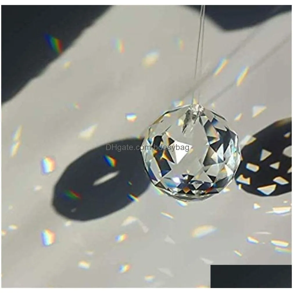 christmas decorations christmas decorations crystalsuncatcher clear crystal ball prism suncatcher rainbow pendants maker hanging crystals prisms