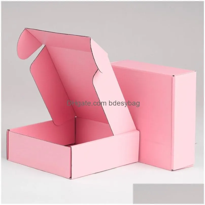 gift wrap corrugated paper boxes colored gift wrap packaging folding square packing jewelry packing cardboard box 15x15x5cm 20211222q2