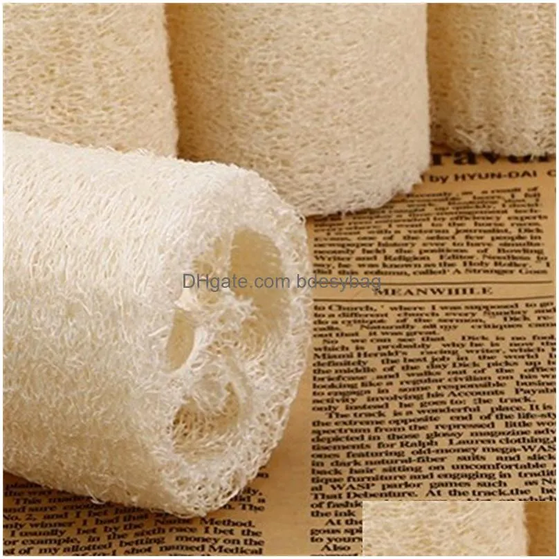 bath brushes sponges scrubbers natural loofah luffa sponge with loofah for body remove the dead skin and kitchen tool bath brushes length 7.5cm massage bath towel 17