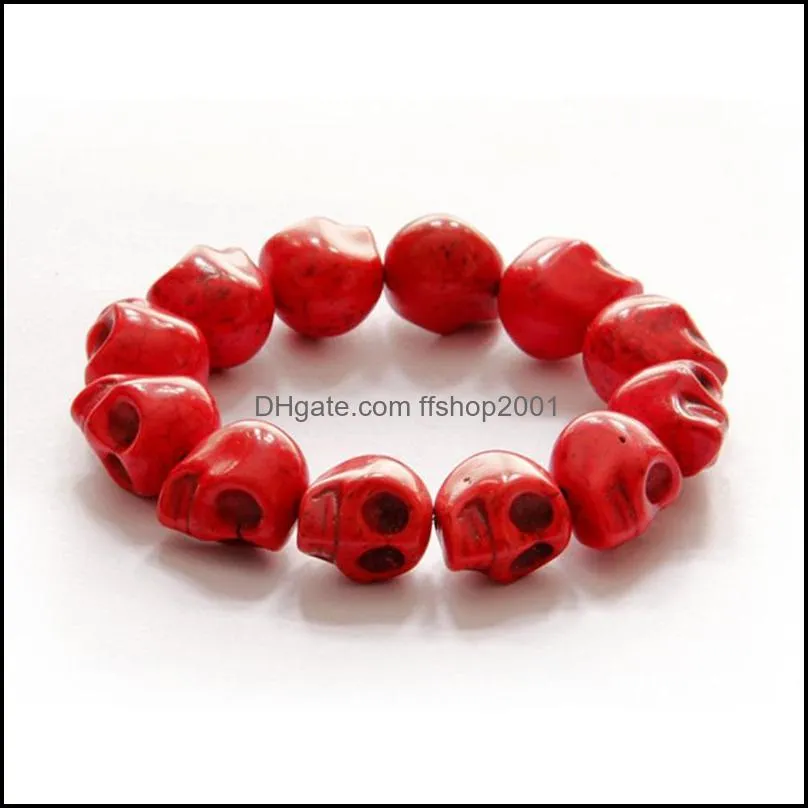 5 color stone bracelet power energy bracelet men women fashion turquoise stone bracelet 3655 q2