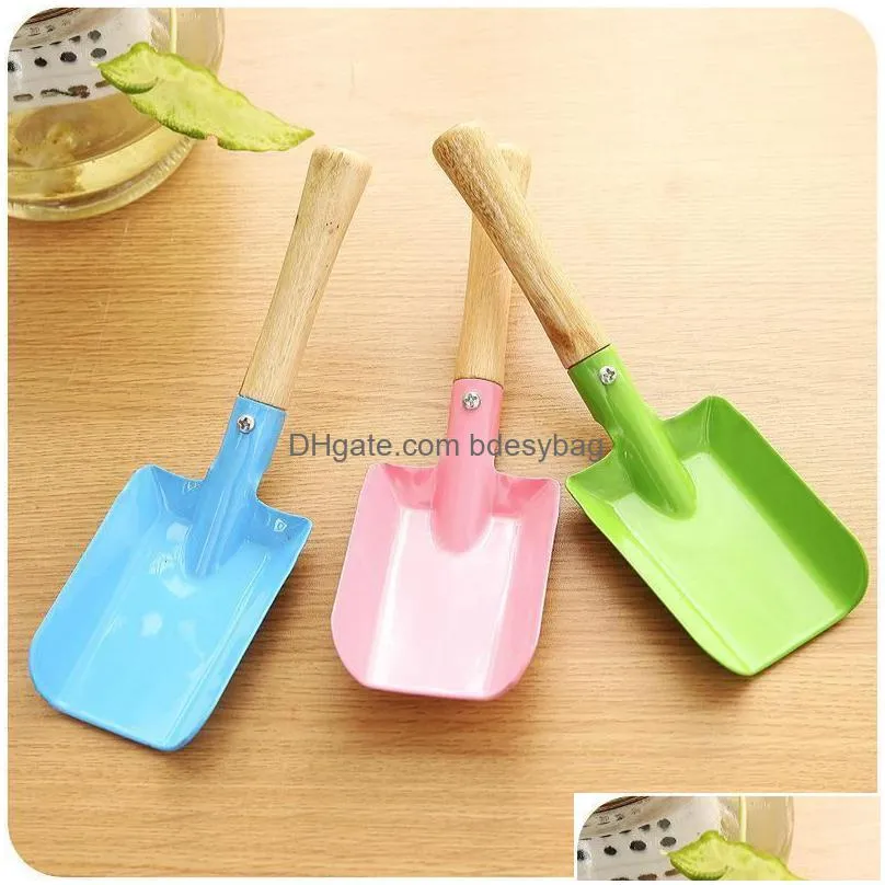 spade shovel mini gardening shovel colorful metal small shovel garden spade hardware tools digging kids spade tool fy5290