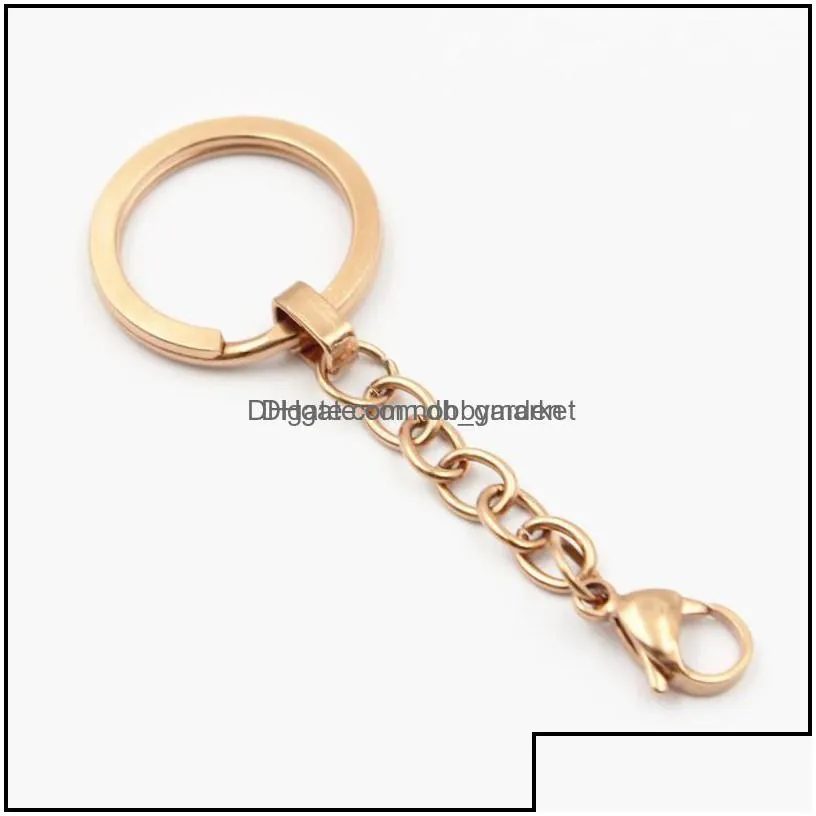 key rings jewelry panpan jewelry wholesale keychain high quality floating charms locket chain 316l stainless steel glass no drop