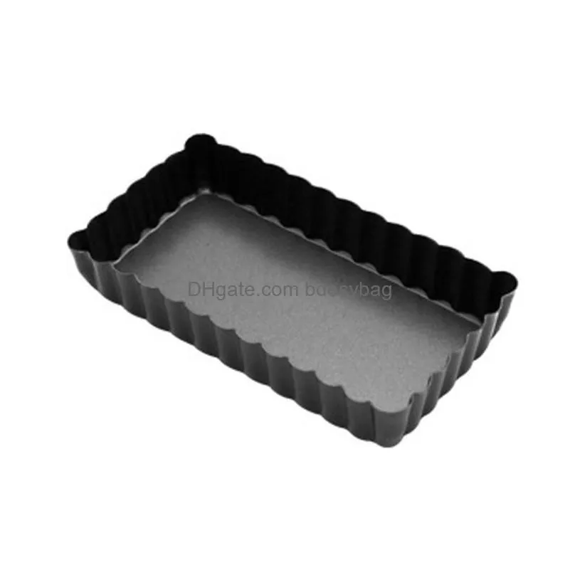 baking tools cake pan removable tart nonstick pizza quiche flan mold round pie muffin mould for form bakeware oven tray 25