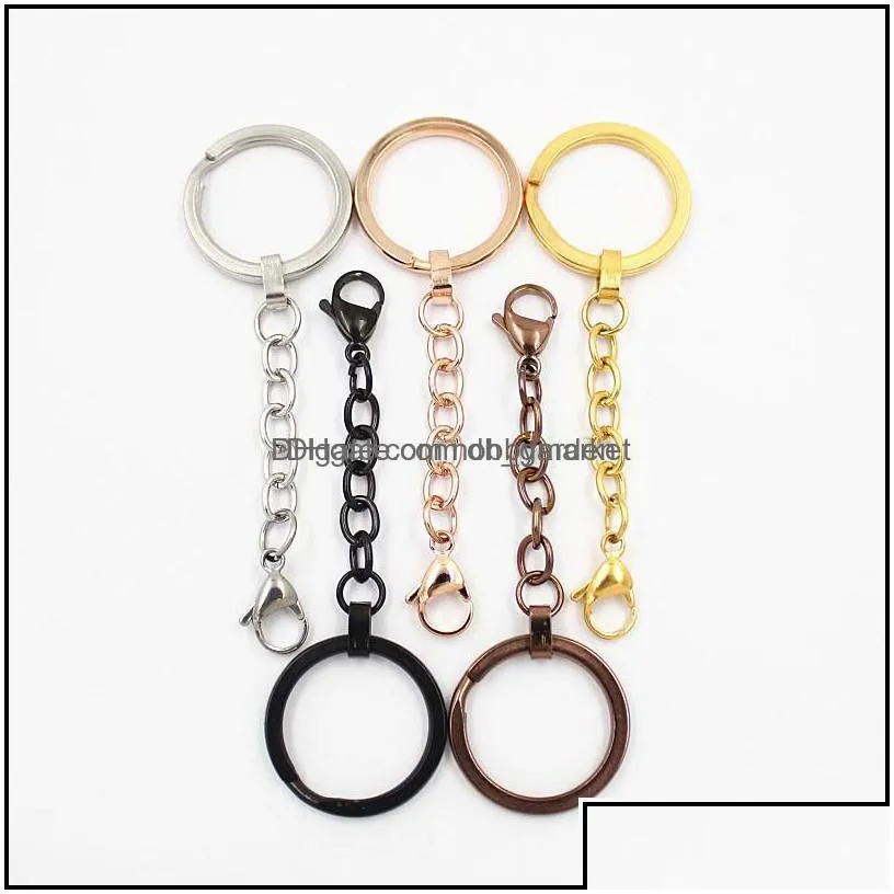 key rings jewelry panpan jewelry wholesale keychain high quality floating charms locket chain 316l stainless steel glass no drop