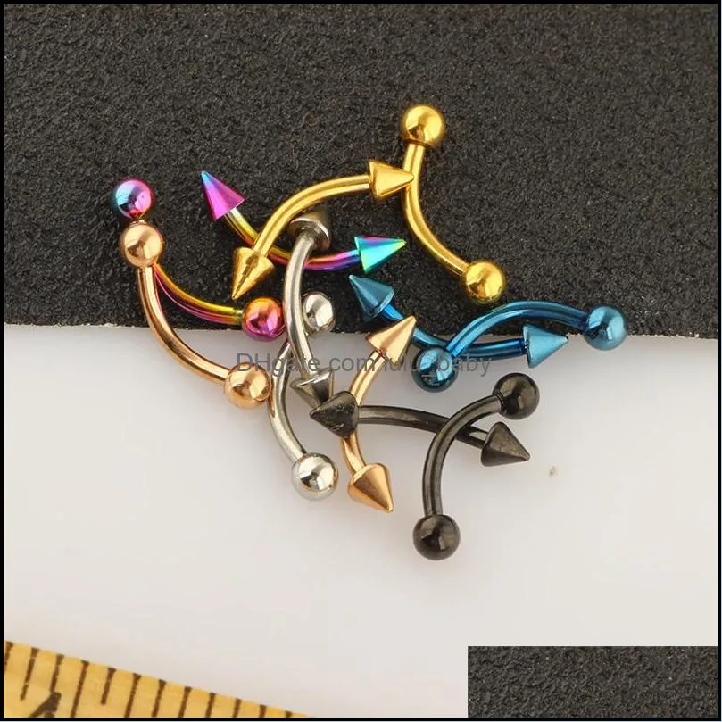 stainless steel nose ring stud body jewelry piercing tongue eyebrow belly button rings tragus cartilage lip accessories k118fa