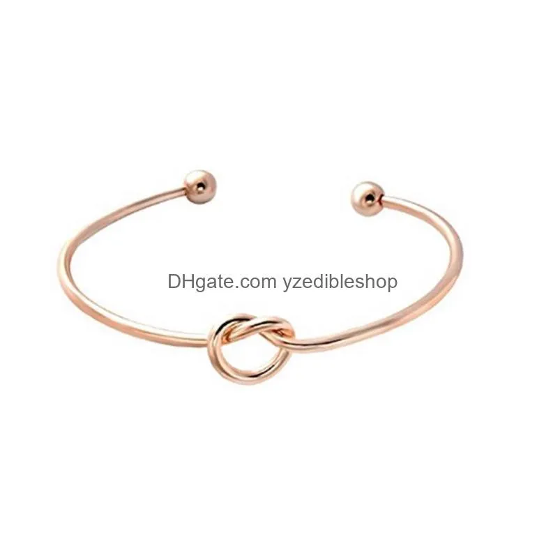 europe fashion jewelry knot bowknot bangle bracelet womens bracelets s129