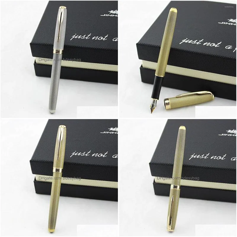 fountain pens classic iraurita pen 0.5mm nib jinhao 601 gift box set office school supplies1