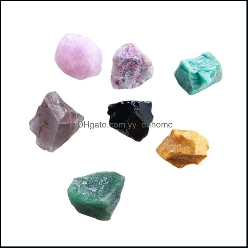 natural crystal original stone ornaments quartz healing crystals energy reiki gem craft hand pieces living room decoration