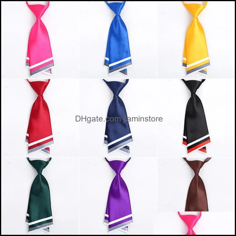 fashion women lady professional uniform neck ties female college student bank el staff woman bowties business gift