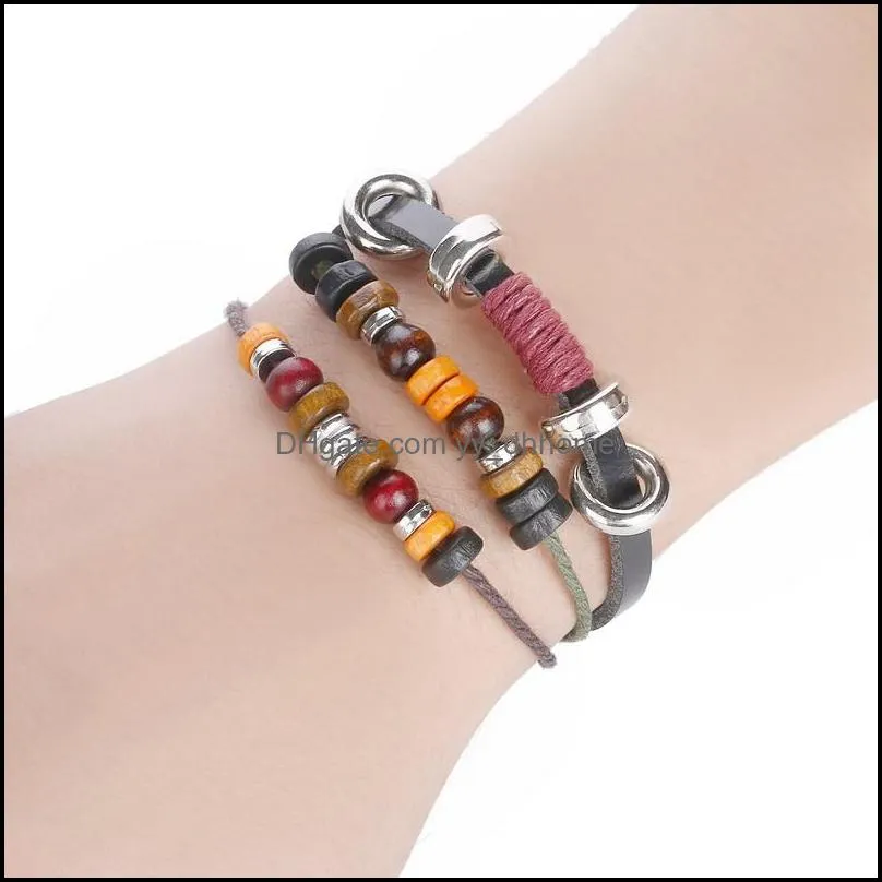 bracelet  oil diffuser locket leather bracelets for women jewelry aromatherapy bangle b385q z