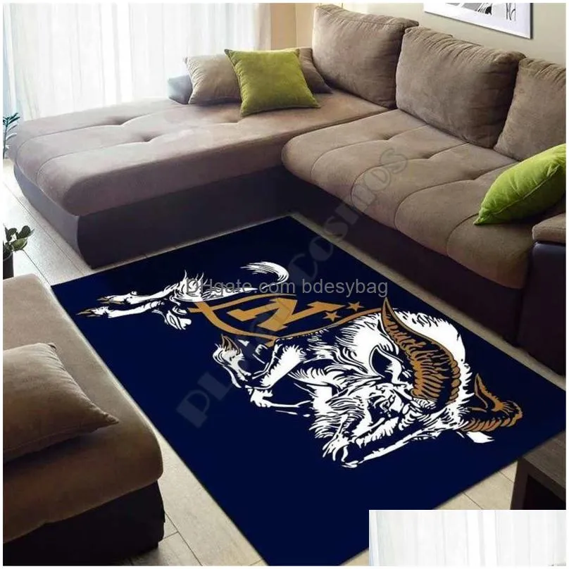 carpets navy seabee area rug 3d all over printed nonslip mat dining room living soft bedroom carpet 01