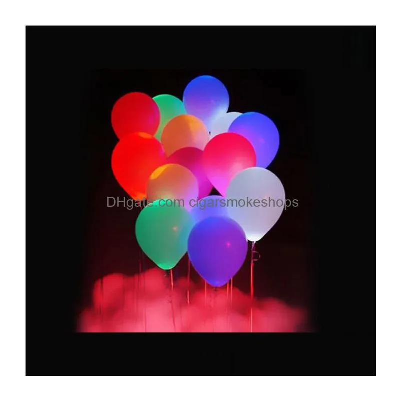 led light bulb lamp mulit color option for helium balloon paper lantern craft diy birthday wedding party decoration