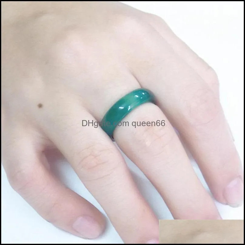 100 mixed size natural high quality jade ring burma straight pick color is full of variation 2 758 q2