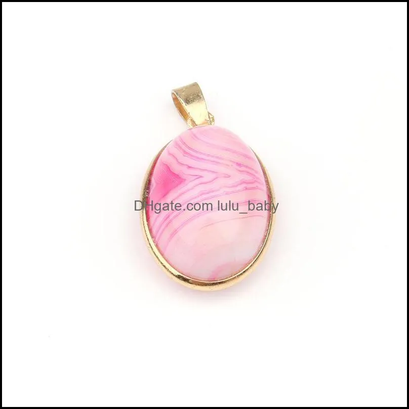 natural stone red pink purple agate pendant charms diy for druzy bracelet necklace earrings jewelry making