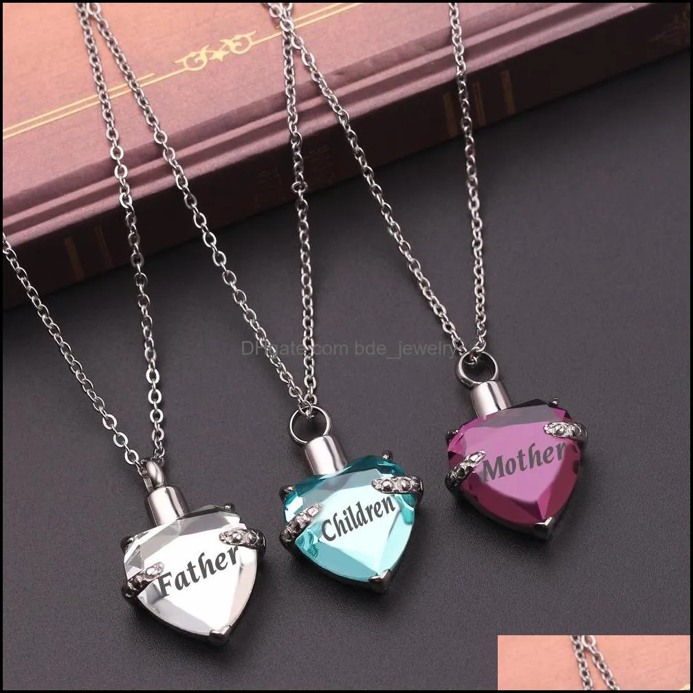 custom made name letter urn cremation ashes necklace for dad mom child pet friend heart shape open locket pendant personalized jewelry