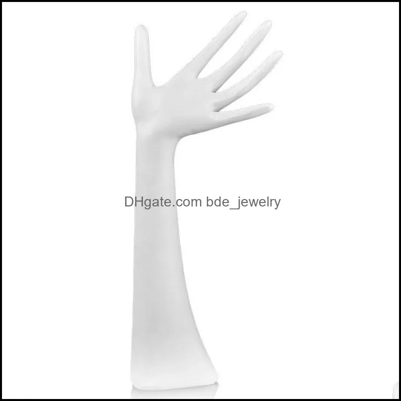mannequin resin jewelry stand hand finger rings bracelet bangle watch display organizer holder