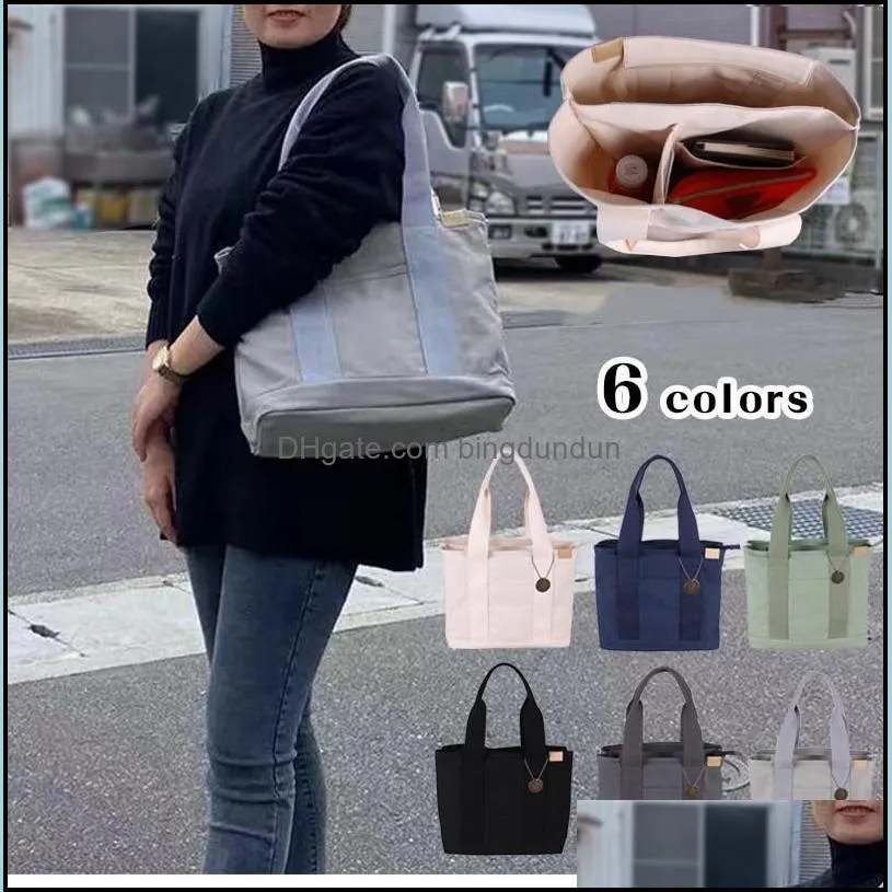handbags brand designer top grade canvas bento picnic lunch lunchbox hand carry bag fashion vintage simple shopping totes pouch