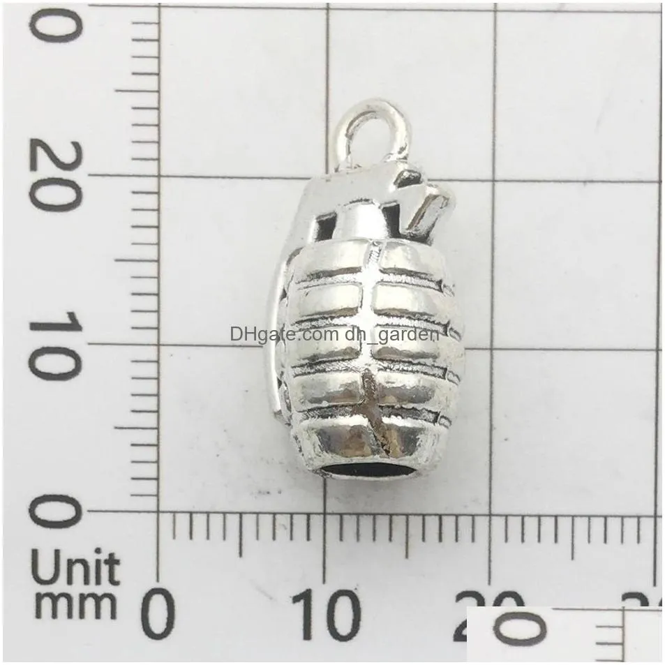 10pcs gun charms pendants diy jewelry making alloy findings accessory for necklaces earrings