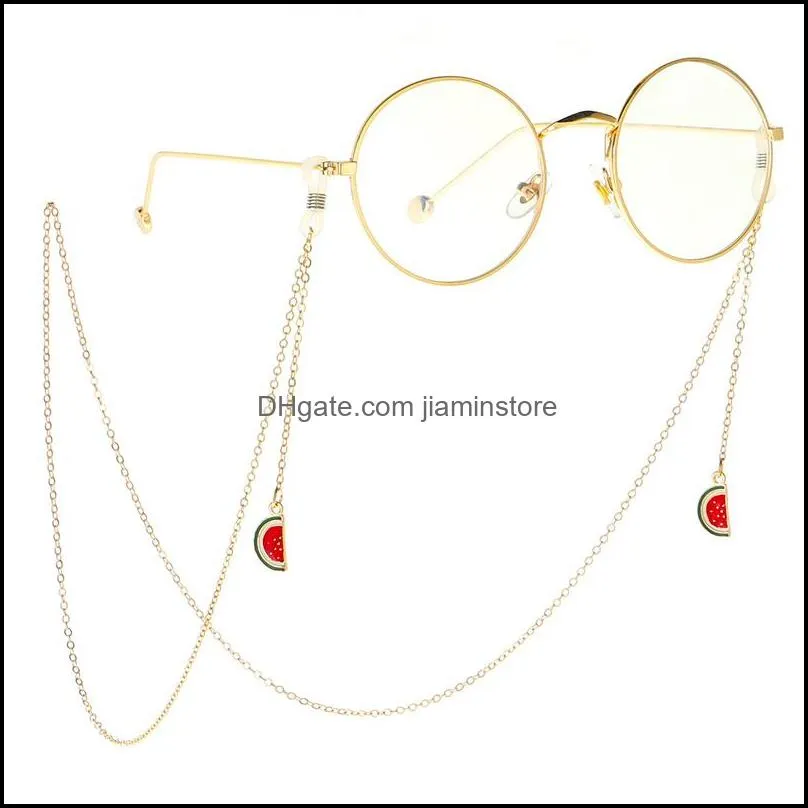 chic pearl metal glasses chain nonslip vintage eyeglass lanyard reading glasses holder neck strap rope sunglasses chain