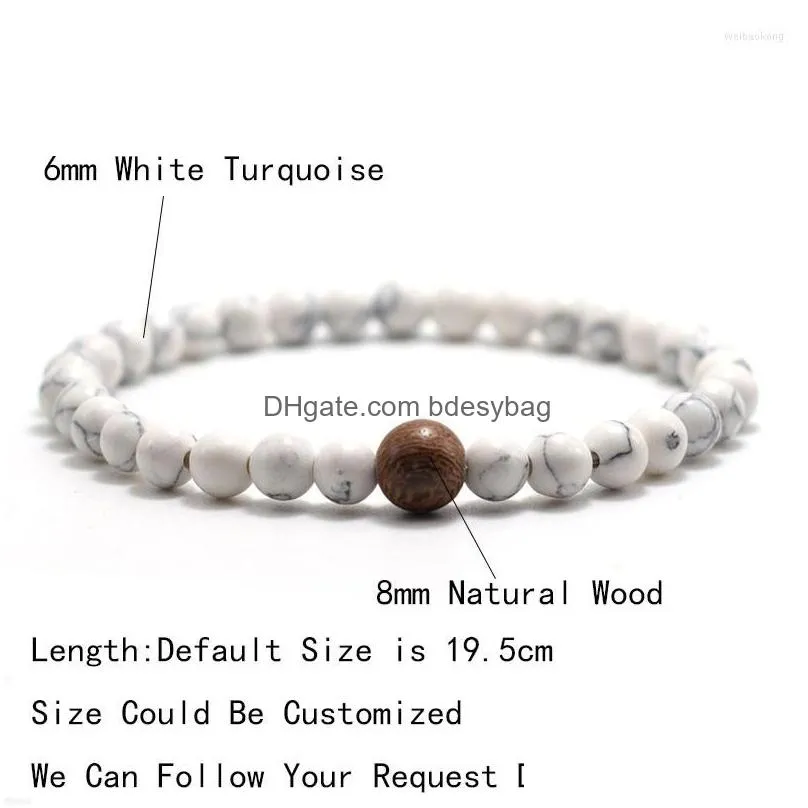 strand minimalist obsidian beaded bracelet for men 8mm natural round wood buddha braclet yoga meditation jewelry armband pulsera