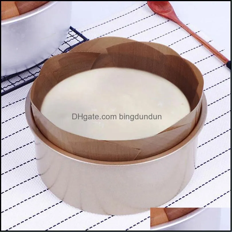 baking pastry tools cake mat mold tin liner non stick pan sheet khaki round mats household tool