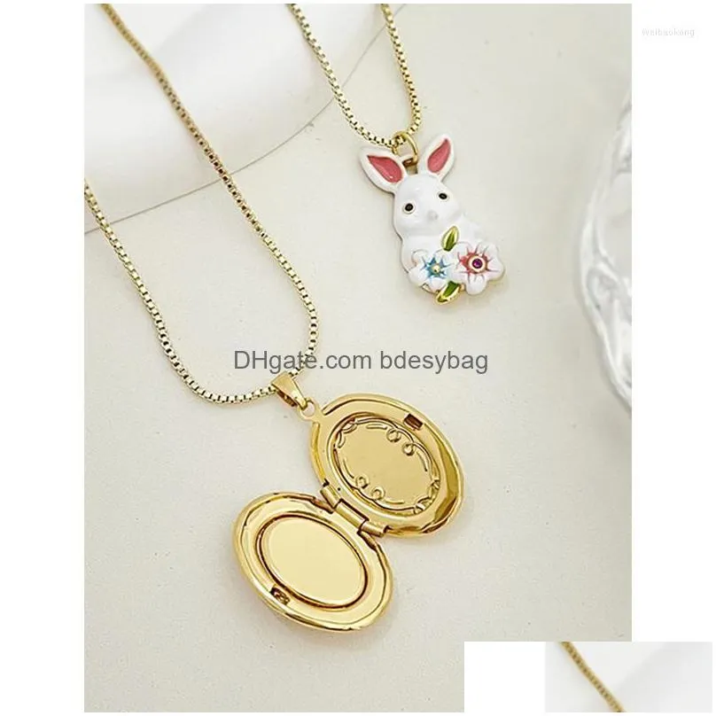 pendant necklaces flower necklace fashion gold bronze drop oil cute colorful collares para mujer yellow bijoux femme