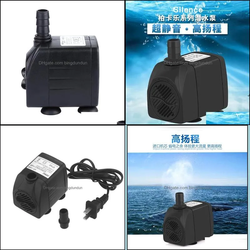 wholesale 1000l/h 15w submersible water pump hydroponic for aquarium rock rrf14270