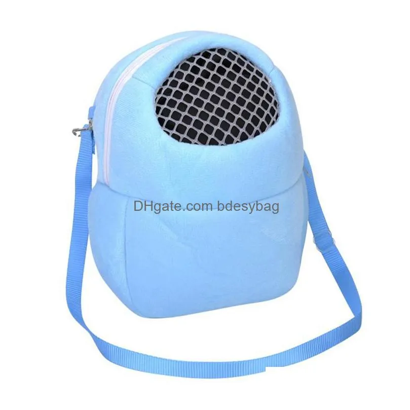 small pet carrier bag warm sleeping animal outgoing with shoulder portable travel handbag backpack for hedgehog hamster dog car seat